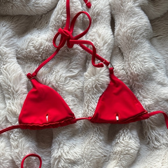 Red Bikini Top - Picture 3 of 3